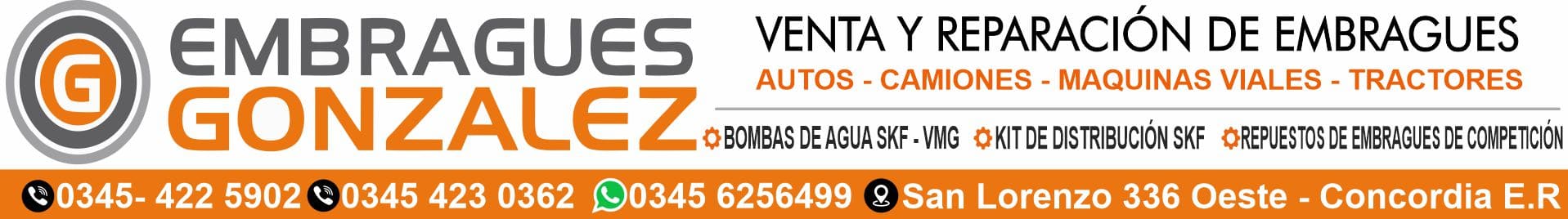 EMBRAGUES GONZALES